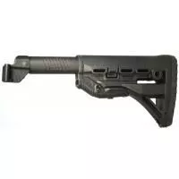 Труба AK 100A+ с прикладом GL-SHOCK, цвет черный