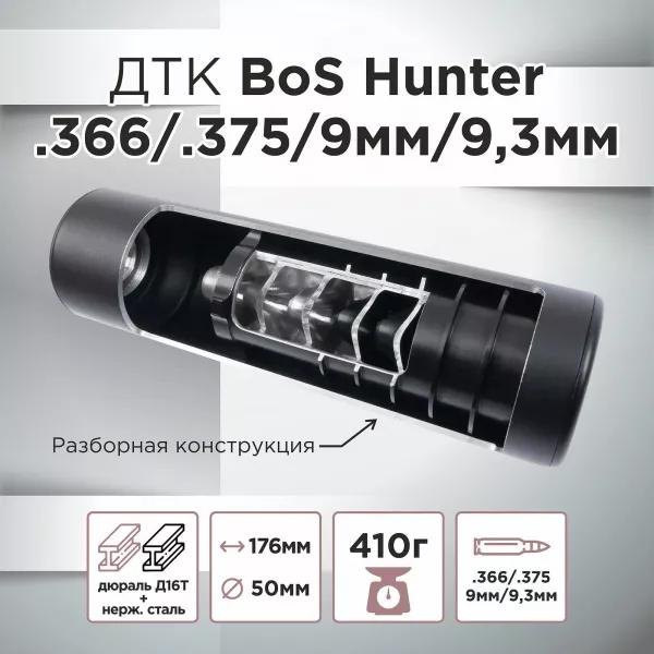 ДТК (банка) BoS Hunter к.366 / 9мм / 9,3 / .375