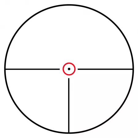 Прицел Konuspro M-30 1-6х24, сетка Center Dot