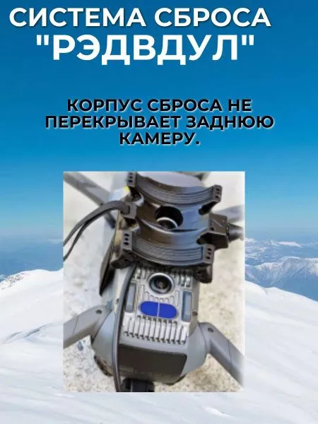 Система доставки (сброса) грузов "Рэдвдул" для дронов