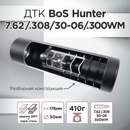 ДТК (банка) BoS Hunter к.7.62 / .308 / 30-06 / .300WM