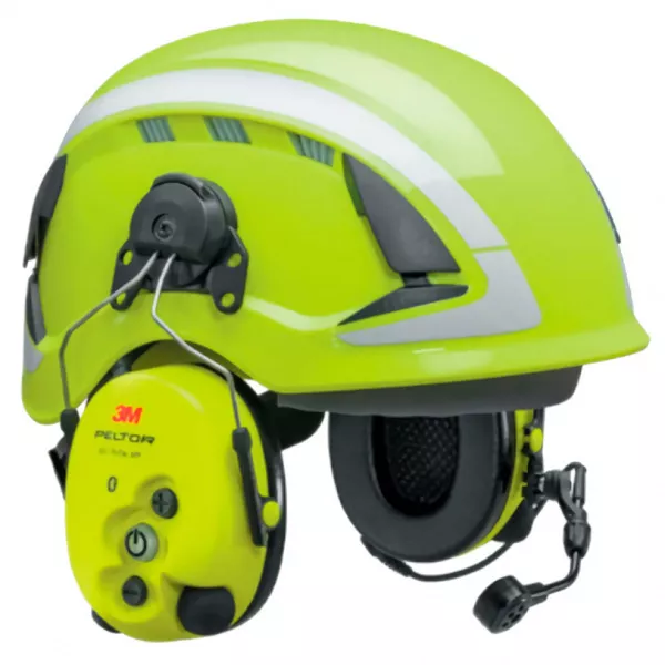 Наушники активные 3М PELTOR WS LiteCom ProTac XPI FLX2,на каску жёлтые