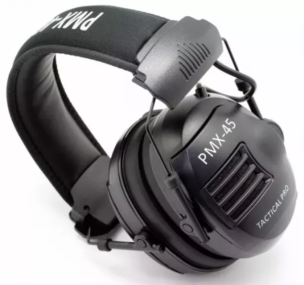Наушники активные стрелковые PMX Tactical Pro PMX-45 28-85 ДБ Черный