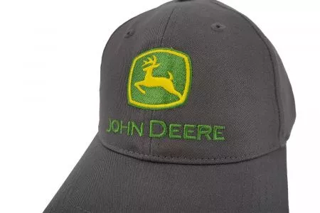 Кепка-бейсболка John Deere Серая