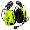 Наушники активные 3М PELTOR WS LiteCom ProTac XPI FLX2,на каску жёлтые