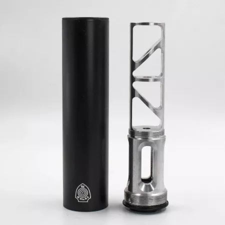 ДТК (банка) для АК-74 с газосбросом, к.5.45, резьба 24х1,5, алюминий + сталь, Точка 76