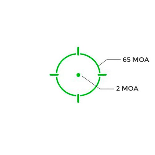 Коллиматор Holosun HE530C-GR быстросъёмный зелёная марка