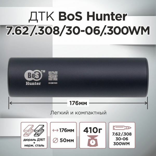 ДТК (банка) BoS Hunter к.7.62 / .308 / 30-06 / .300WM