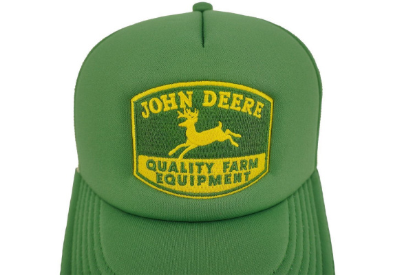 Кепка-бейсболка John Deere Бело-зеленая